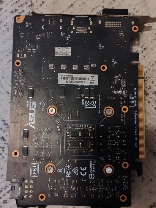 Видео карта Asus Geforce GTX 1660 6gb