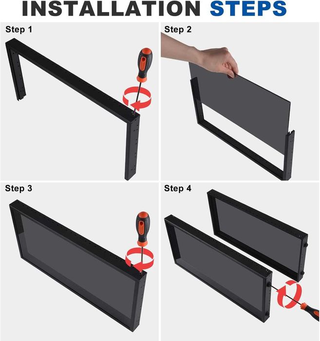 GeeekPi DeskPi RackMate T1,Dulap Server 10 Inch 8U,Mini Rack 200mm NAS