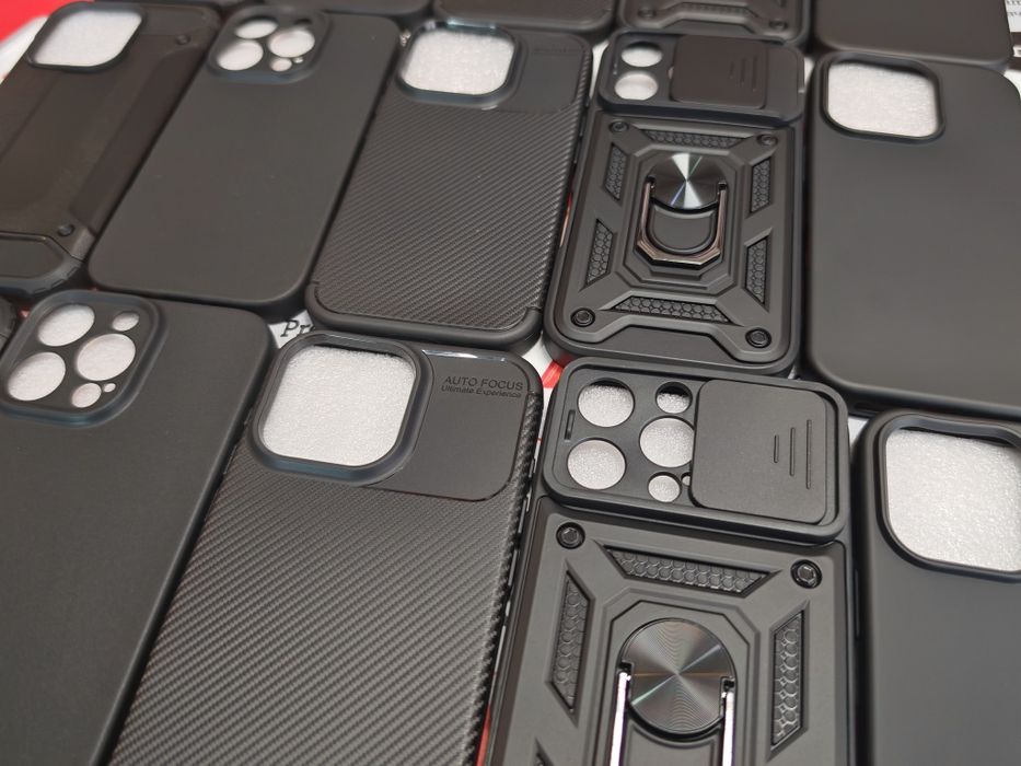 Iphone 16,iPhone 16 Pro,iPhone 16 Pro Max черен гръб различни  модели