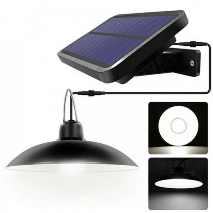 Двойни соларни LED лампи с дистанционно управление