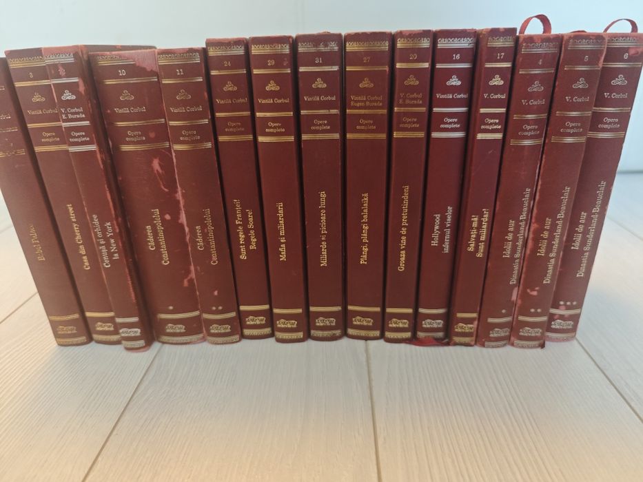 Set Vintila Corbul, Adevărul de lux, 22 vol, RARITATE