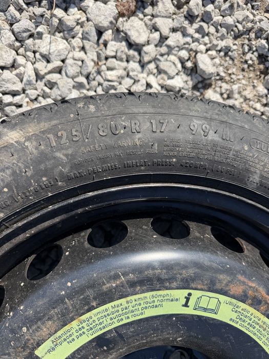 Резервна гума патерица Mercedes