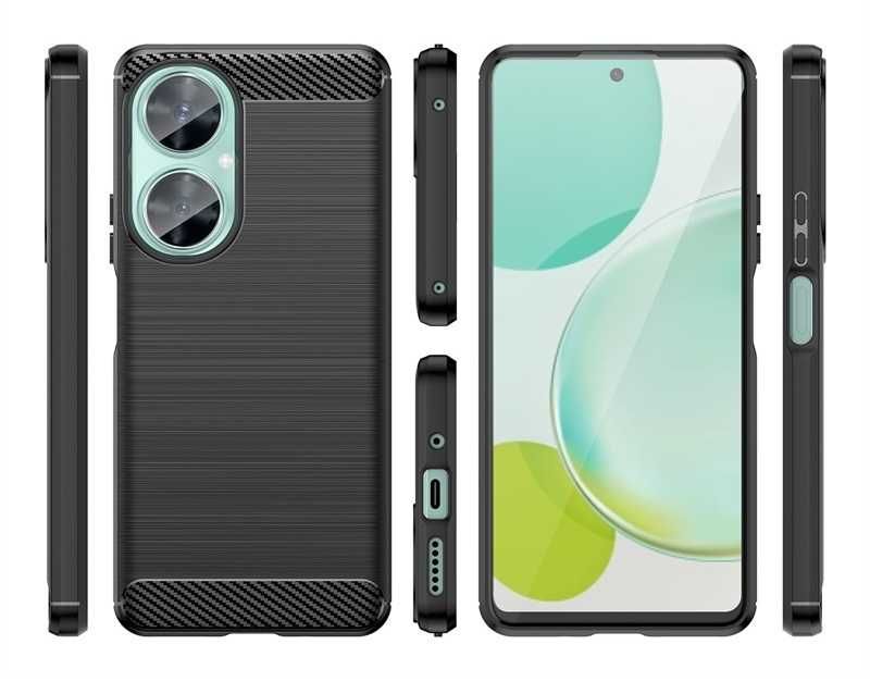 Huawei Nova 10 SE / Nova 11i - Удароустойчив Кейс Гръб CARBON