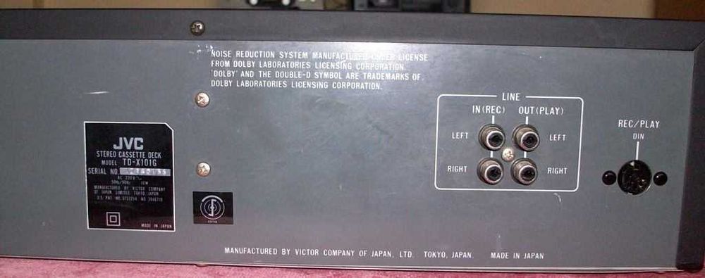 JVC TD X101       .