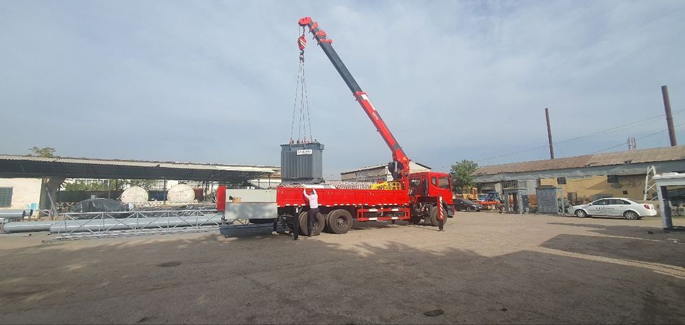 Манипулятор хизмати 24/7 сифатли ва арзон нархда кран 12 тн бортга 20т