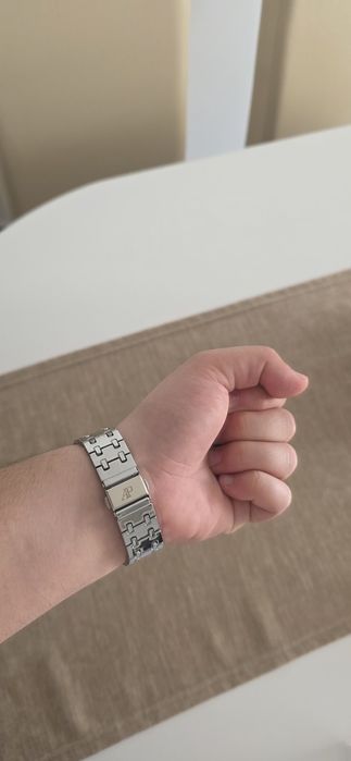 Vând ceas Audemars Piguet argintiu barbati