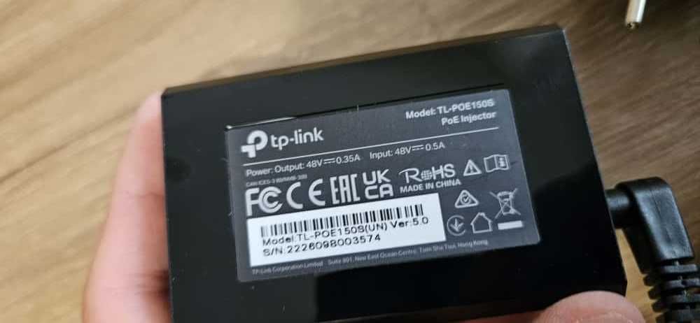 PoE Injector TP-LINK TL-PoE150S