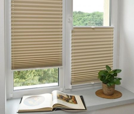 Jaluzele plisate - rolete - orizontale tip aluminium