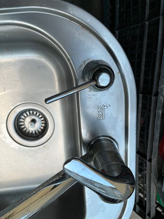 Иноксова мивка Тека + смесител