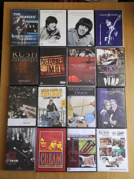 Beatles Pump Disturbed Cobham Aerosmith Portishead The Rolling Stones