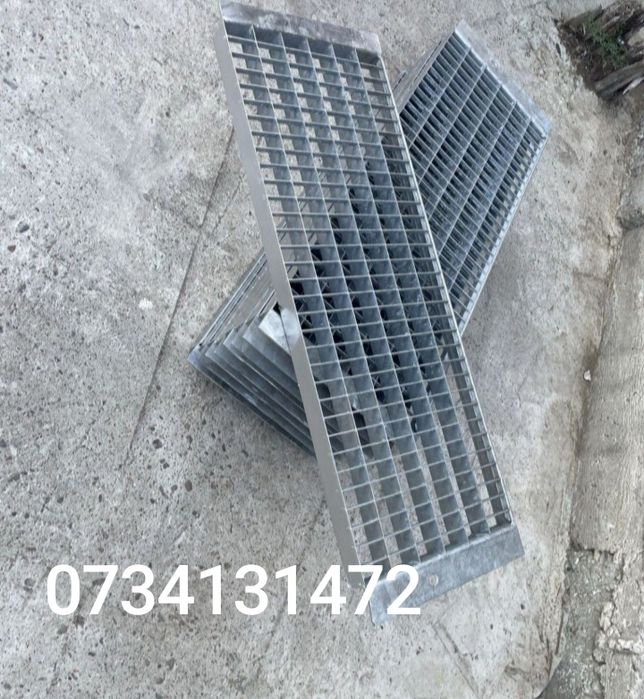 Trepte zincate galvanizate