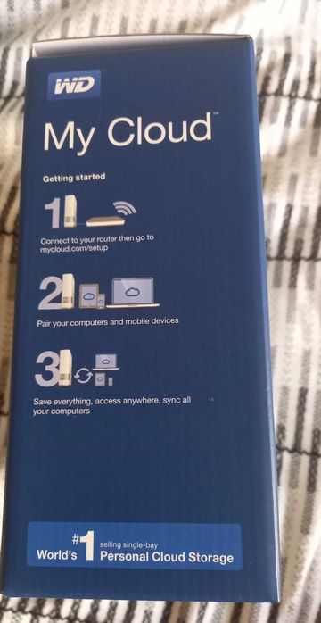 Външен твърд диск Western Digital WD My Cloud Personal Storage 3TB
