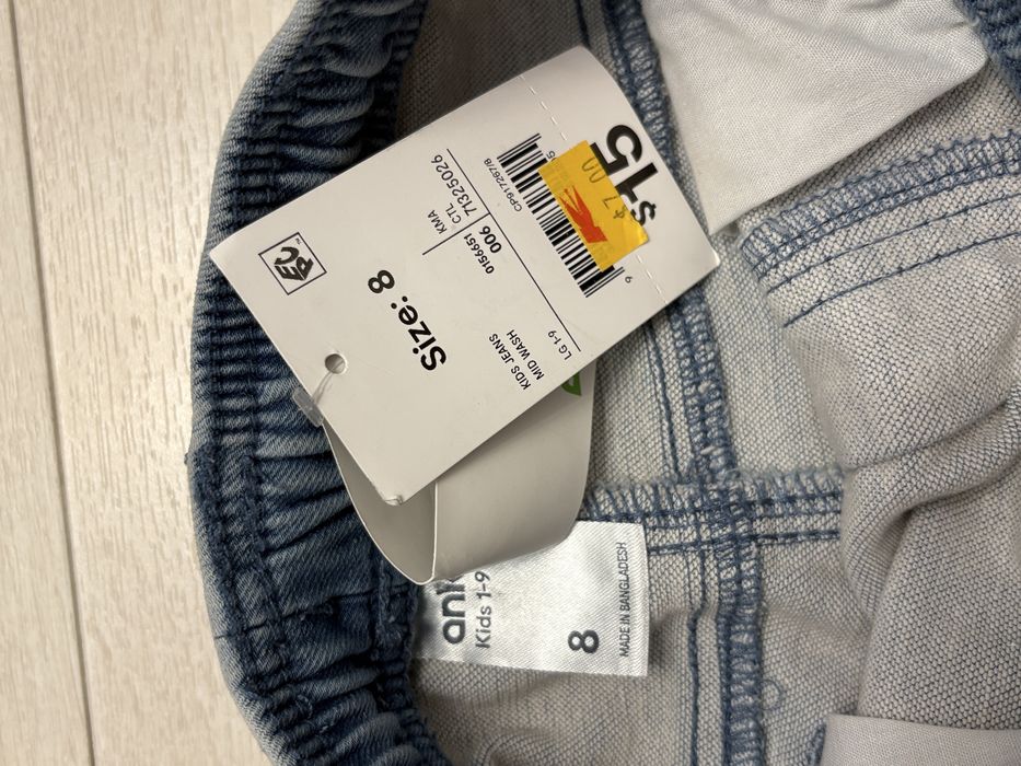 Новые джинсы для девочки