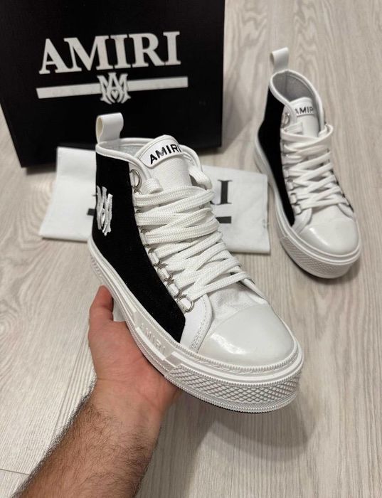 Amiri High Top Black&White