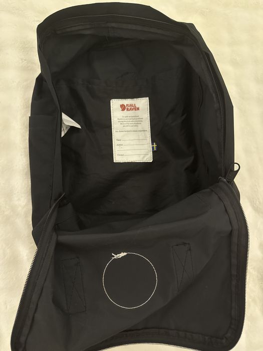 Школьный черный современный рюкзак