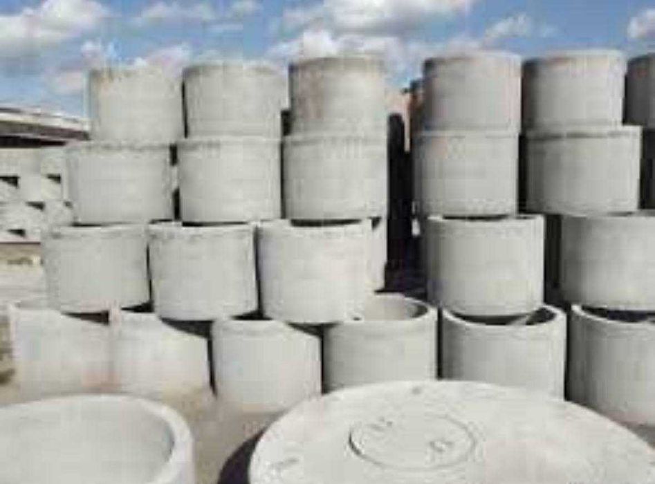 Колодец.Kalodes.Kolodec (кольцо стеновой. Дниша. Плита перекрытия