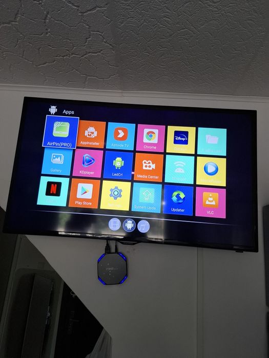 Tv box android dispozitiv smart impecabil