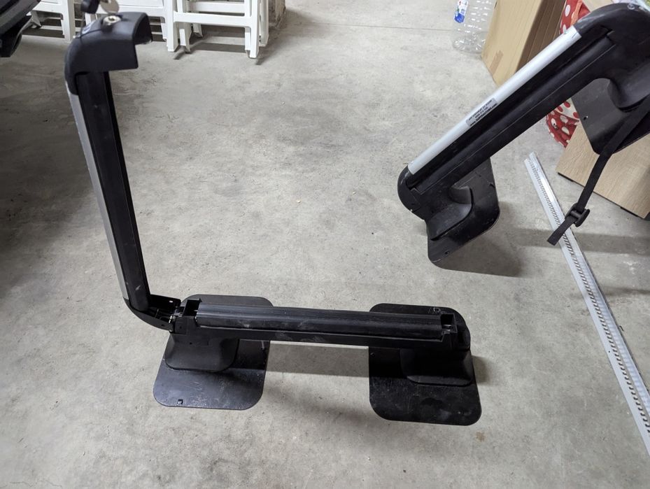 Магнитен багажник за до 5 чифта ски или 2 сноуборда