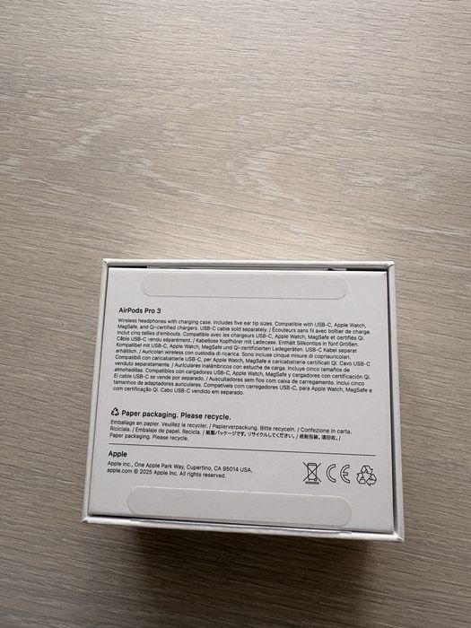 Vand airpods pro 3