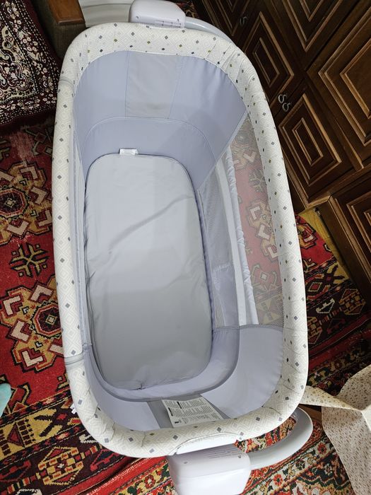 Детская люлька кроватка 3 в 1 + шезлонг в подарок