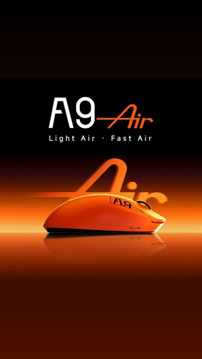 New Mouse ATK Air Shadow White Sunset Orange