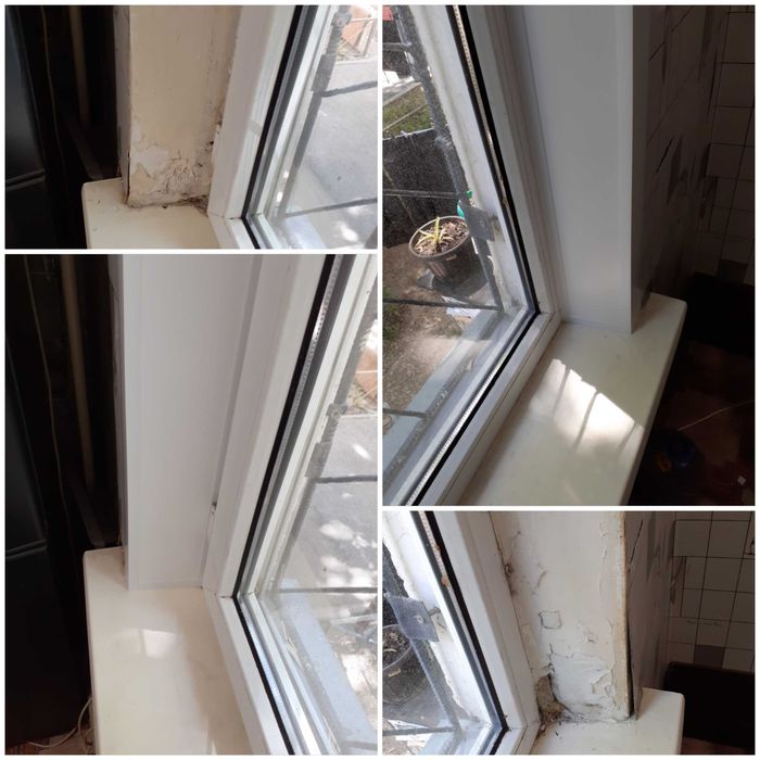 Установка пластиковых откосов!