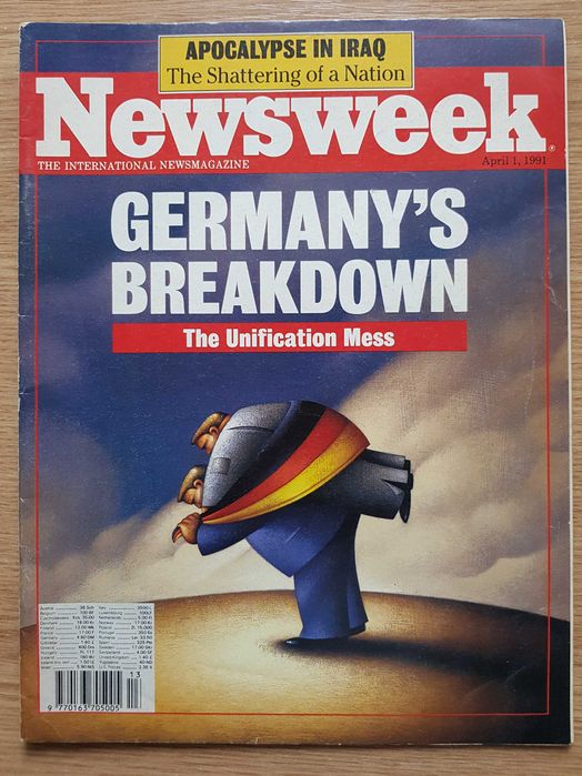 Reviste vechi, Neewsweek și Paris Match din anii '90