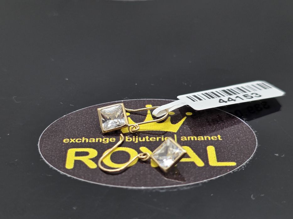 Bijuteria Royal: Cercei aur 14k/0.63 gr