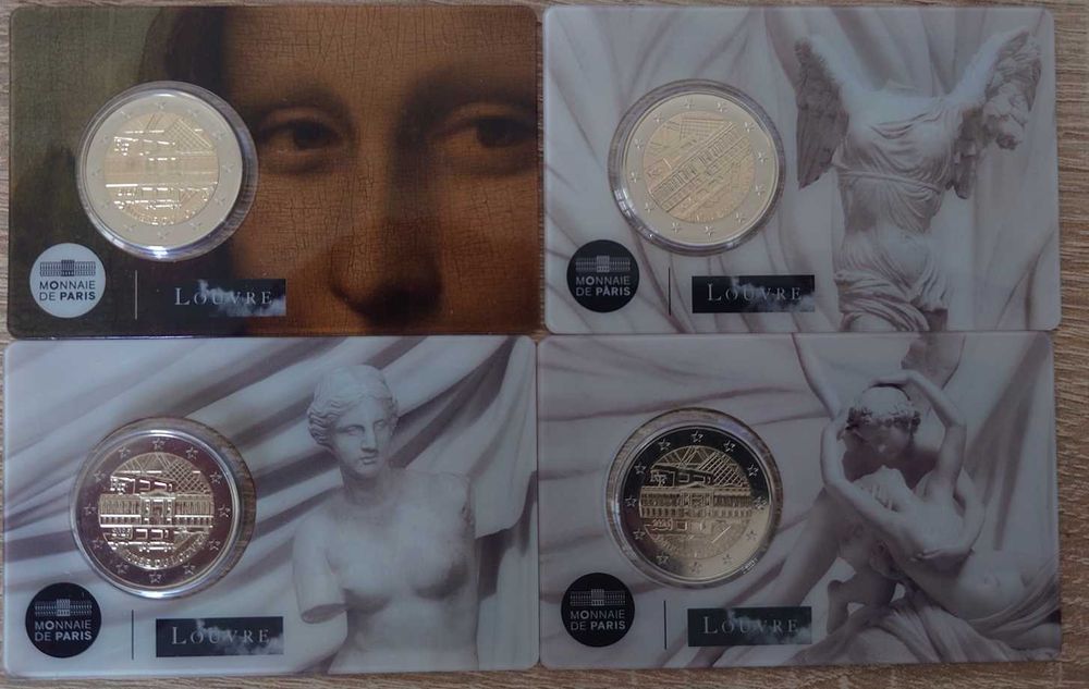 Евро монети 2 EUR UNC