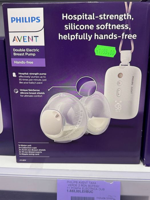 Philips avent pompa dubla hands free