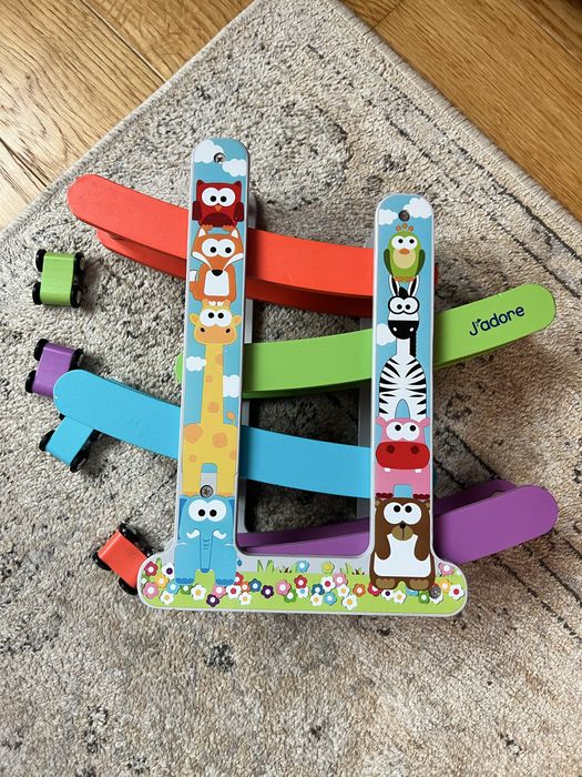 Дървена писта за колички