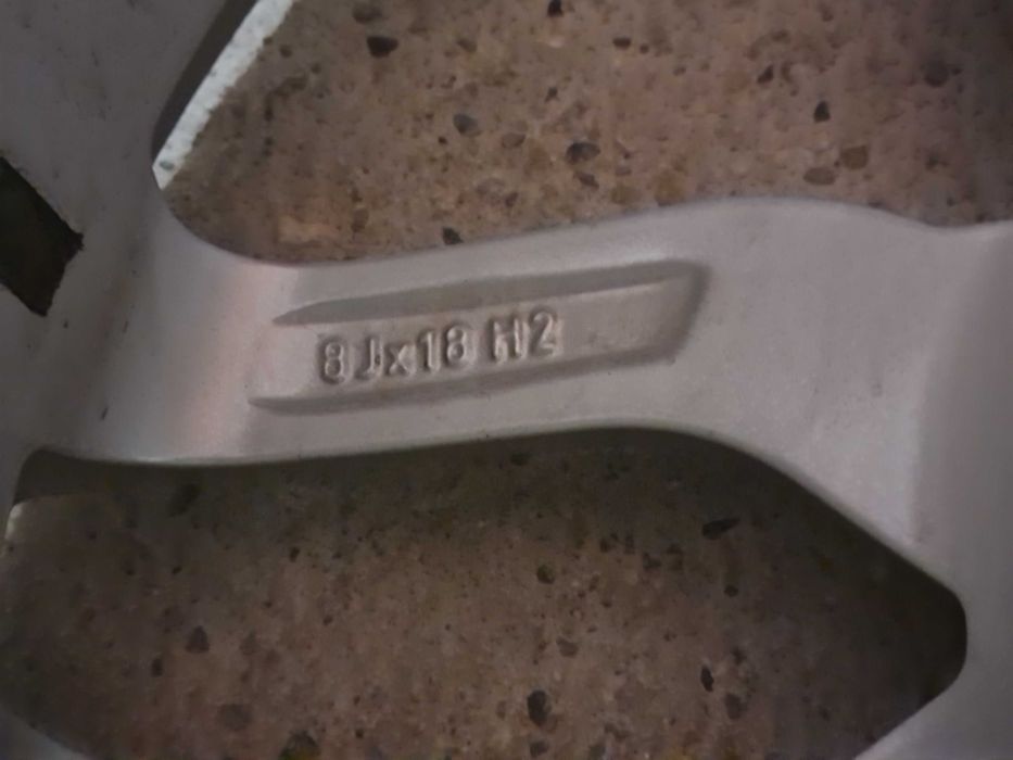 SET 4 JANTE 8Jx18H2 ET45 echipate cu sensori SCHRADER