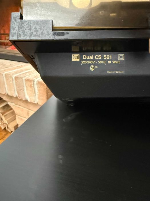 Dual CS 521 pick up, automatic belt drive