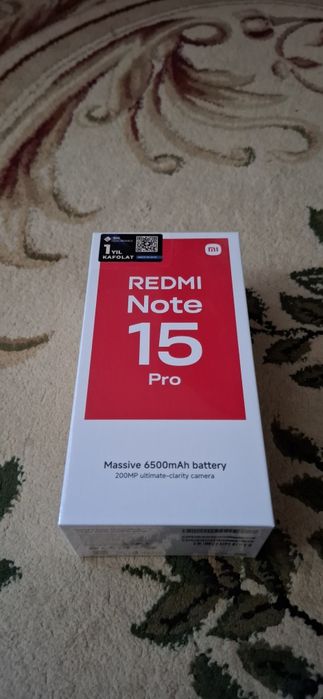 Новый! Redmi Note 15 Pro 12/256GB Black за 299 у.е!