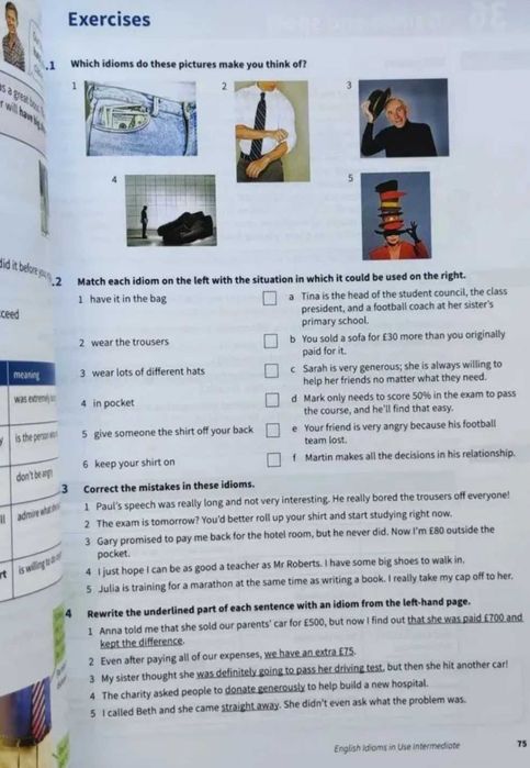 Доставка. English Idioms in Use Advanced, intermediate