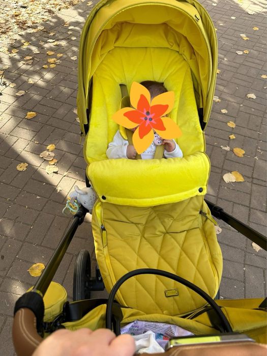 Cybex Priam 4 Mustard Yellow комплект