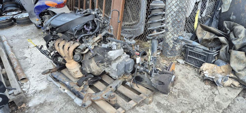 Двигател скорости пълен комплект от зафира б 1.6 115кс