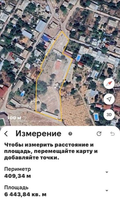 Продается Свой участок напротив парка «Янги Узбекистан»