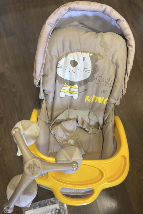 Бебешки шезлонг Lorelli Classic dream time BEIGE LION