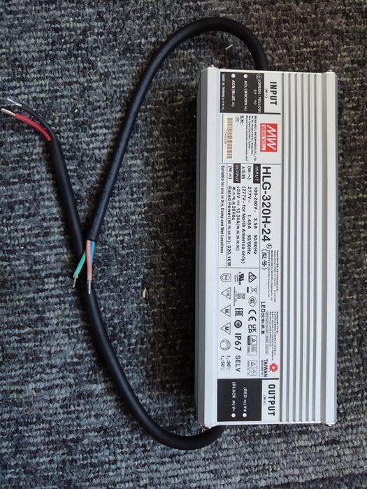 Импулсно захранване MEANWELL HLG 320W/24V