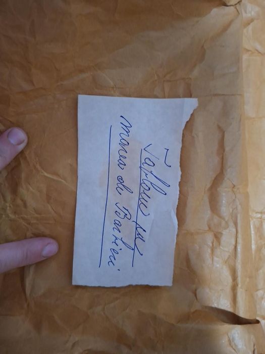 Tablou vechi pictat in ulei de George Barbieri