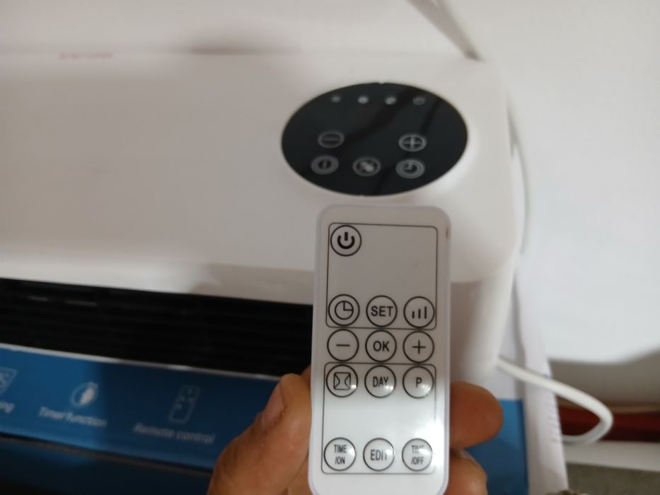 Aeroterma de Perete Well, 2000W, 2 Setari de Caldura, 52x17x12cm