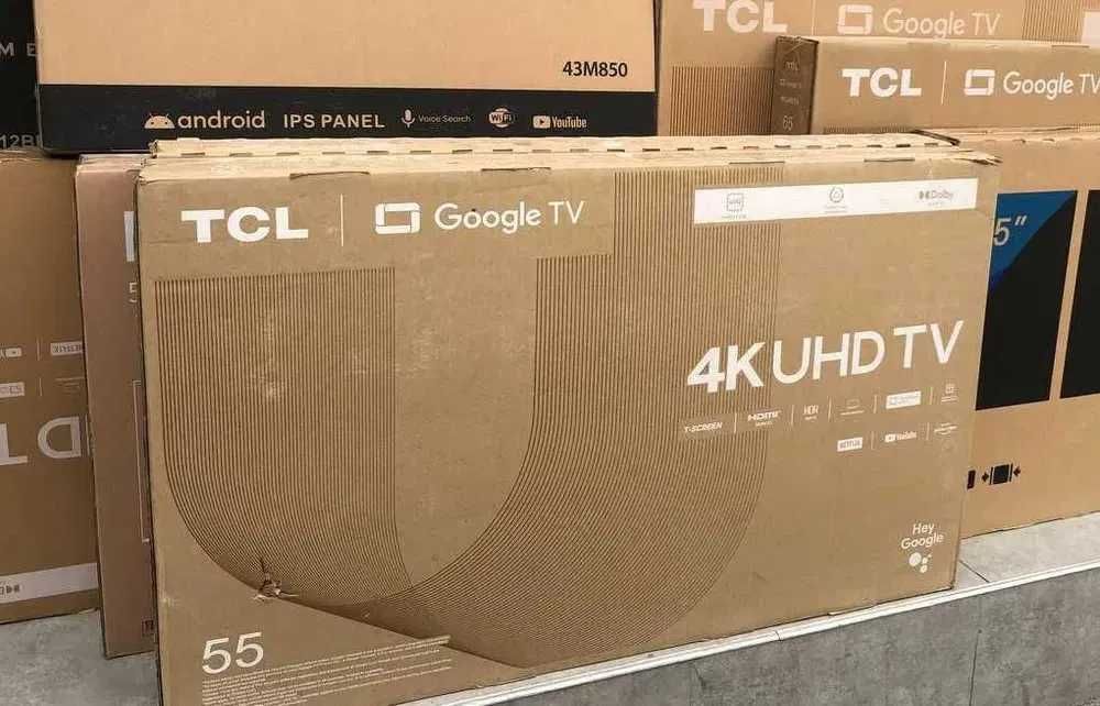 Tелевизоры TCL 43/75 V6B установка доставка 24/7 прошивка 50-100 канал