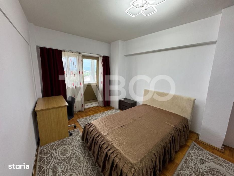 Apartament de inchiriat cu 5 camere 2 bai bloc cu lift Turnisor Sibiu