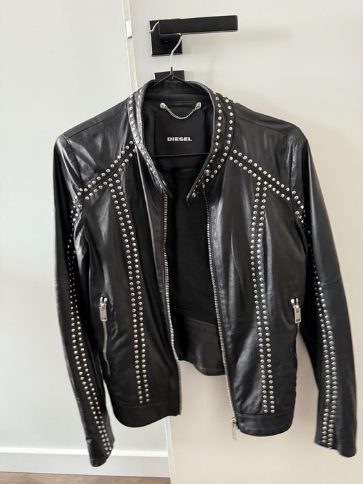 Кожено яке Diesel black gold