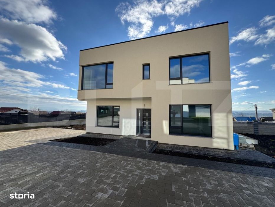 Casa moderna, cartier privat, 120 mp utili, 600 mp teren, Burdujeni