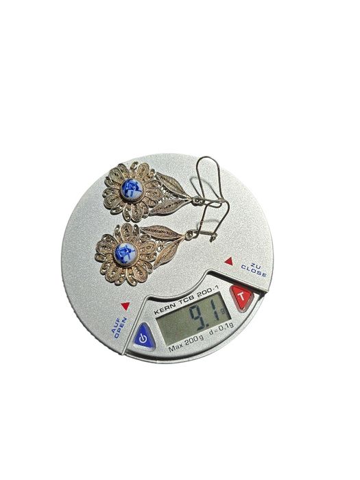 Cercei argint filigran