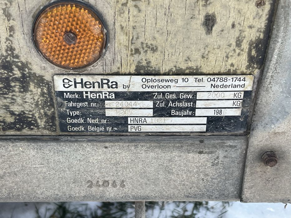 Remorca auto import Olanda