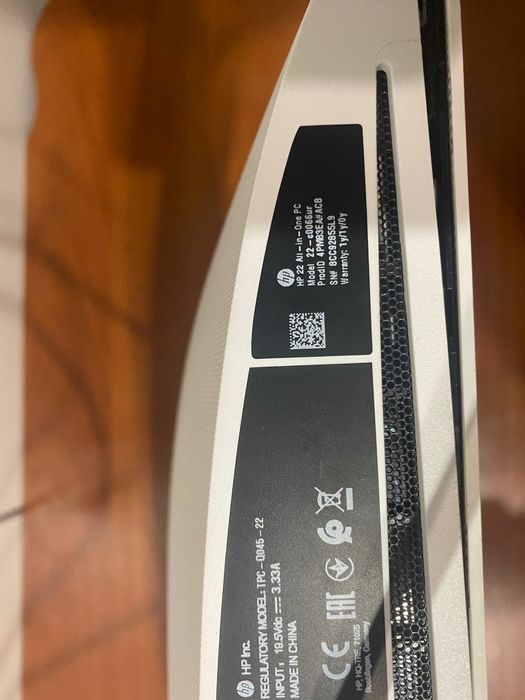 Моноблок НР, материнская плата