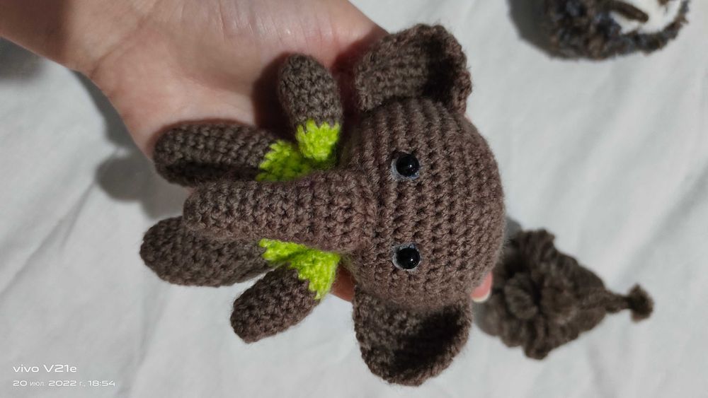 Yumshoq to'qilgan o'yinchoqlar